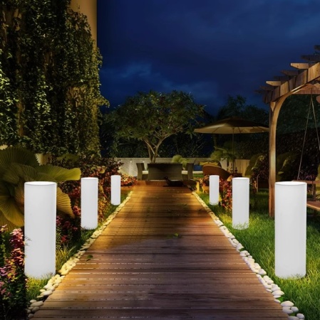 Светильник Цилиндр 16х36 питание от АКБ, RGB