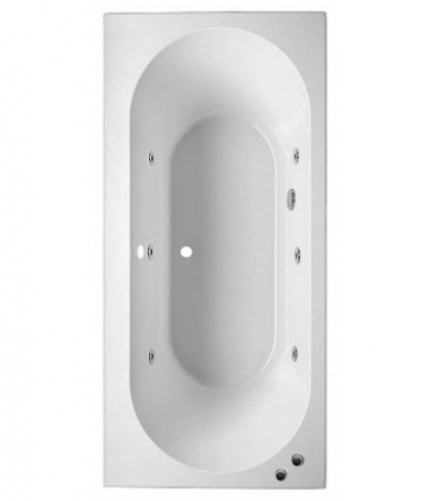 Ванна Riho Carolina 190x80 с гидромассажем
