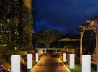 Светильник Цилиндр 25х36 питание от 220, RGB