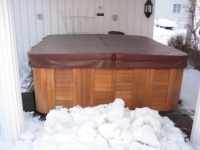 Зимний комплект (крышка, поддон, теплоизоляция обшивки, труб, чаши) для бассейна 2 м (Китай)