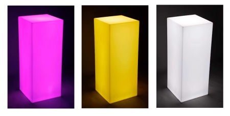 Светильник Колонна 30х45  питание от АКБ, RGB Светильник Колонна 30х45  питание от АКБ, RGB